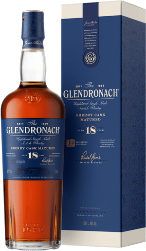 The GlenDronach 18 Year Old Single Malt Whisky