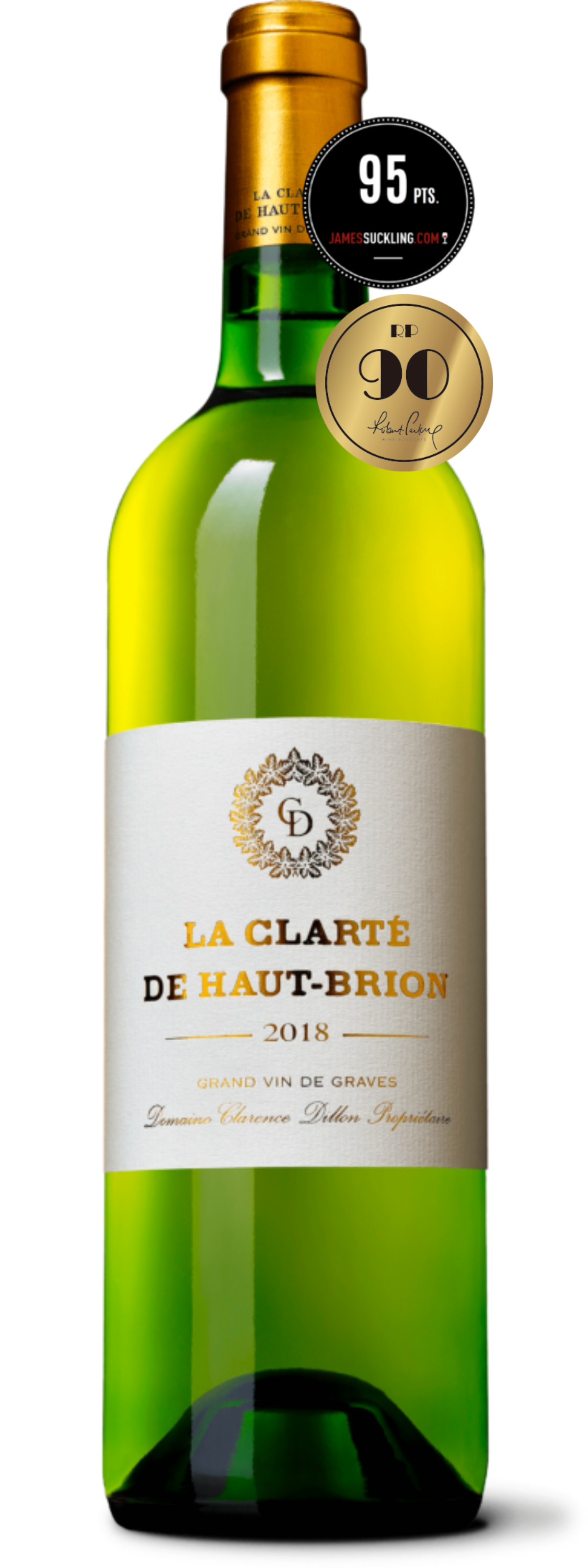 La Clarte de Haut-Brion Blanc 2018 (JS:95. RP:90)