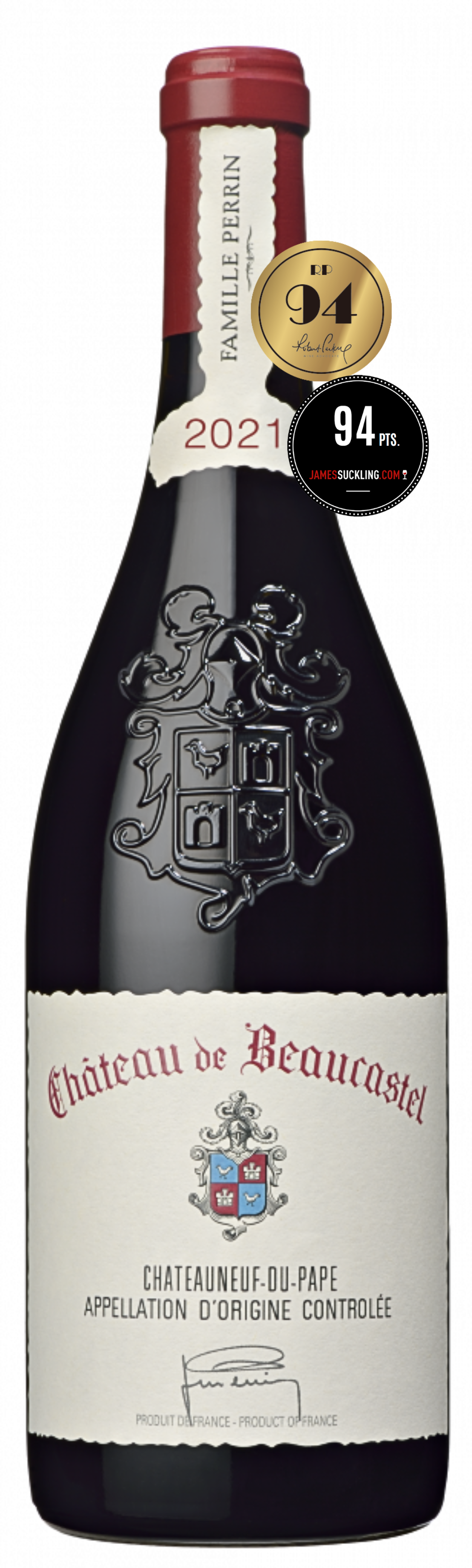 Chateau de Beaucastel Chateauneuf du Pape 2021 (RP:94, JS:94)