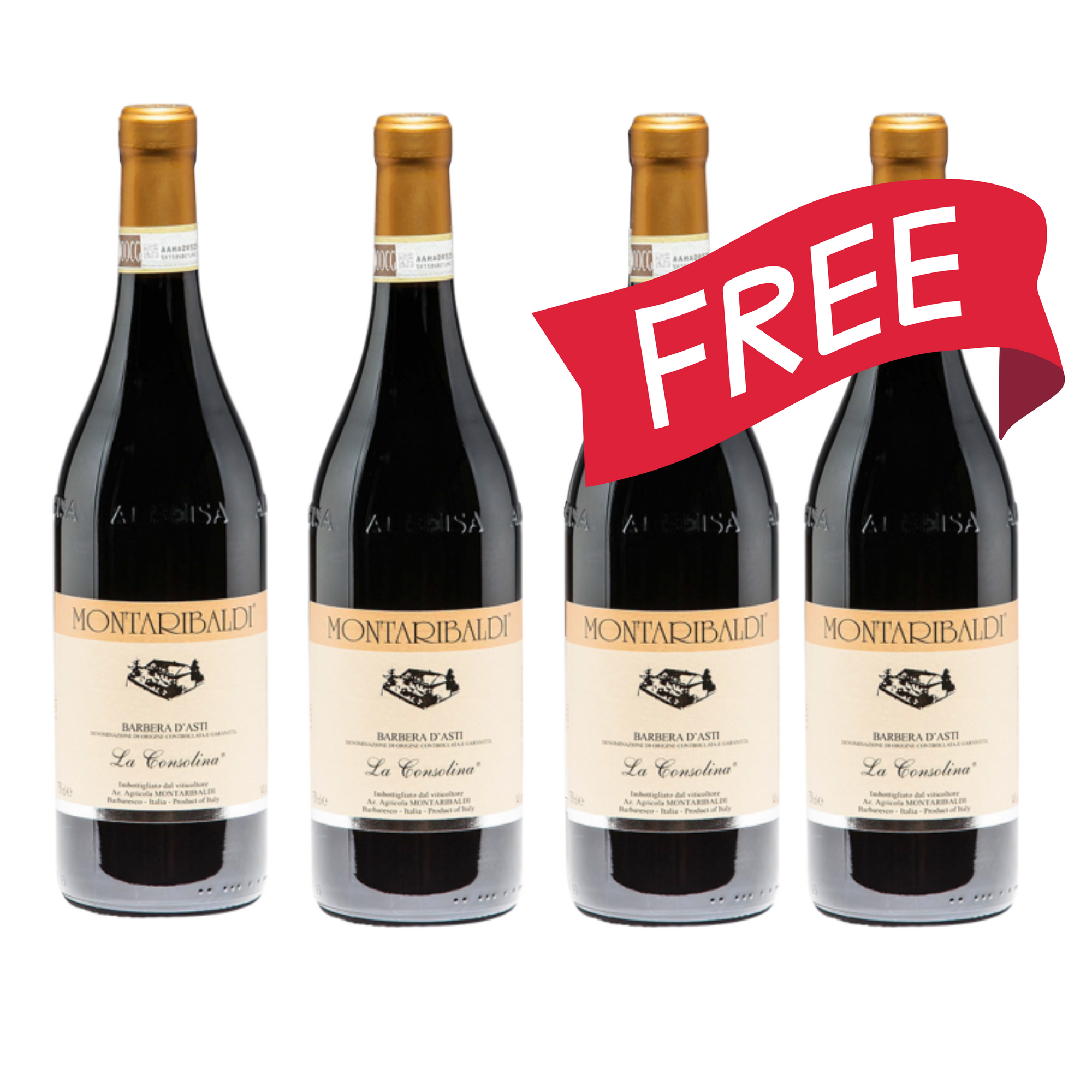 買二送二 Buy 2 Get 2 Free Montaribaldi Barbera d'Asti "La Consolina" 2011