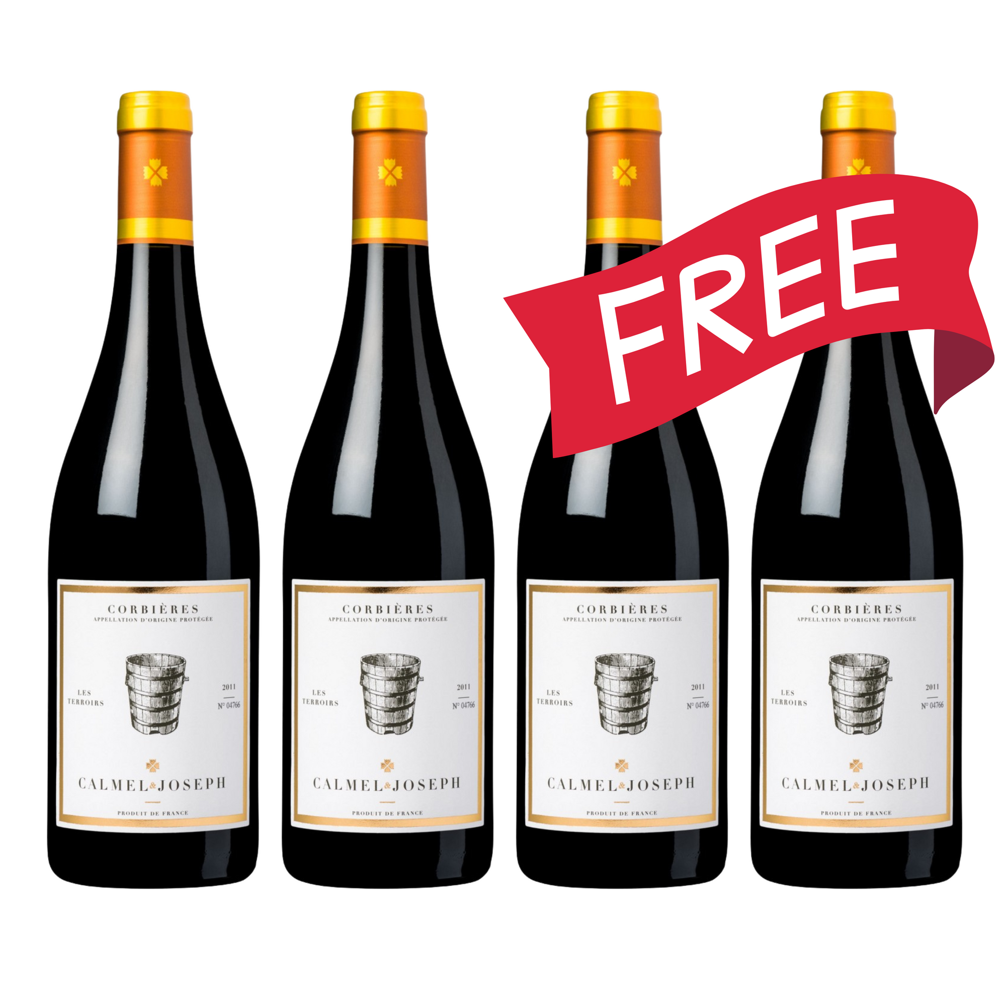 買二送二 Buy 2 Get 2 Free Calmel & Joseph Les Terroirs 'Corbieres' 2011