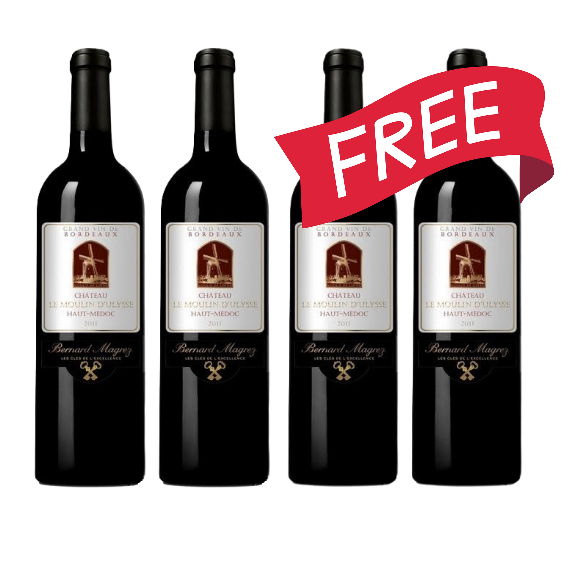 買二送二 Buy 2 Get 2 Free Château Le Moulin d'Ulysse 2010