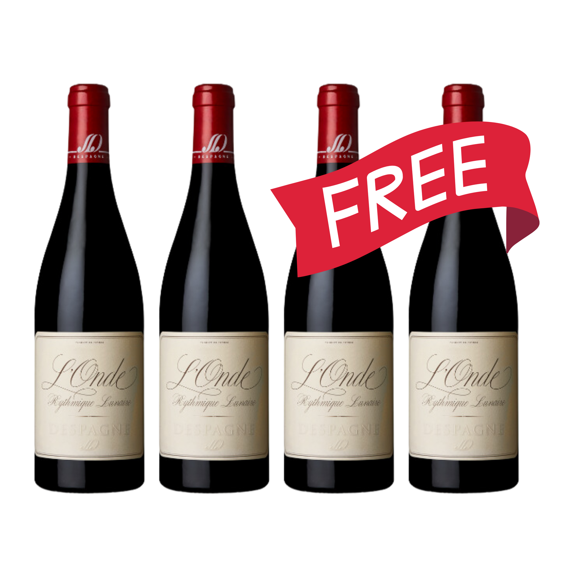 買二送二 Buy 2 Get 2 Free L'Onde Rythmique Lunaire Rouge 2022