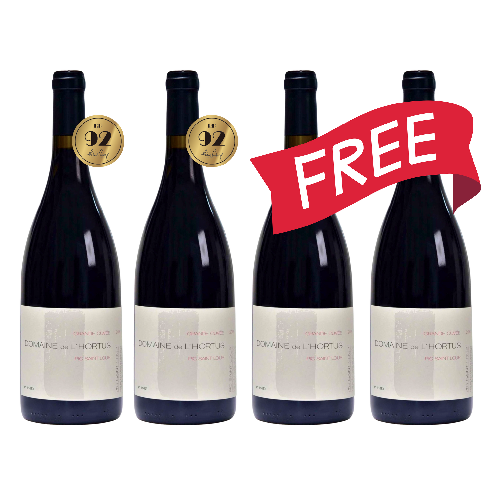 買二送二 Buy 2 Get 2 Free Domaine de l'Hortus Grande Cuvee Red 2013 (RP:92)