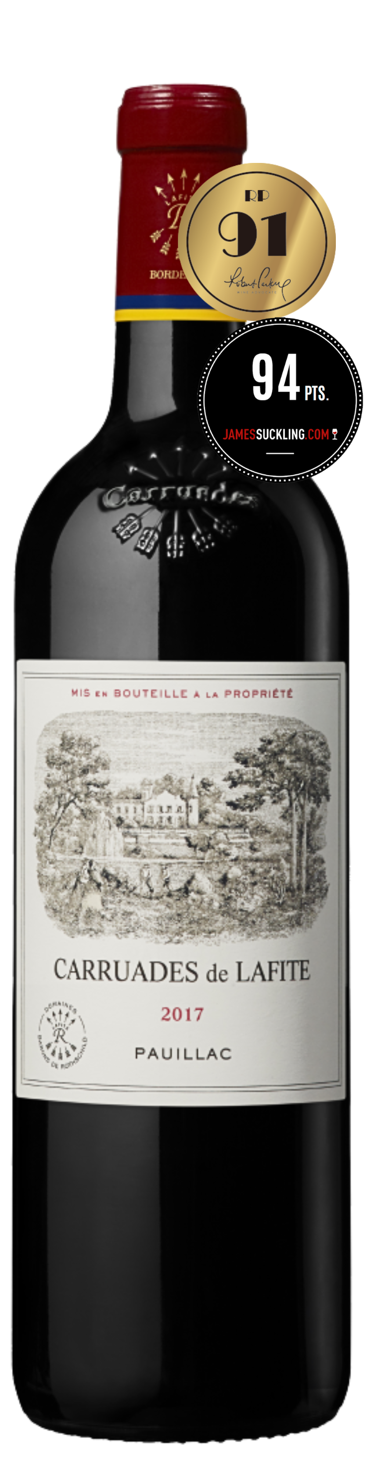 Carruades De Lafite 2017 (PR: 91, JS: 94)