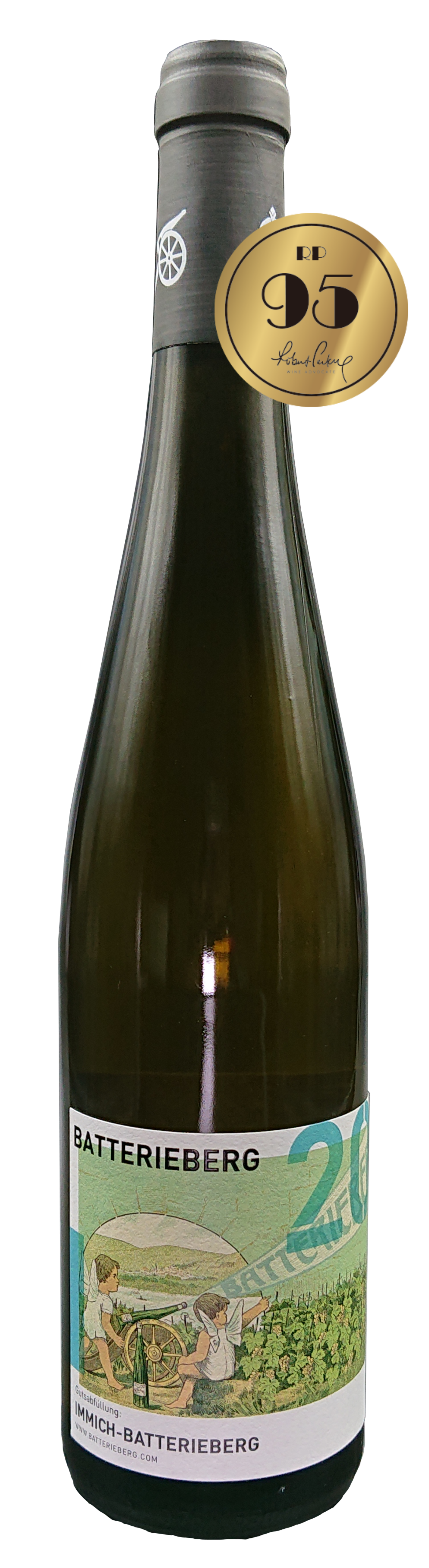 Mosel過千年無接枝古老葡萄園Batterieberg - 80年老樹系列 - Weingut Immich-Batterieberg "Enkircher Batterieberg (Monopole)" Riesling 2017 (RP:95)