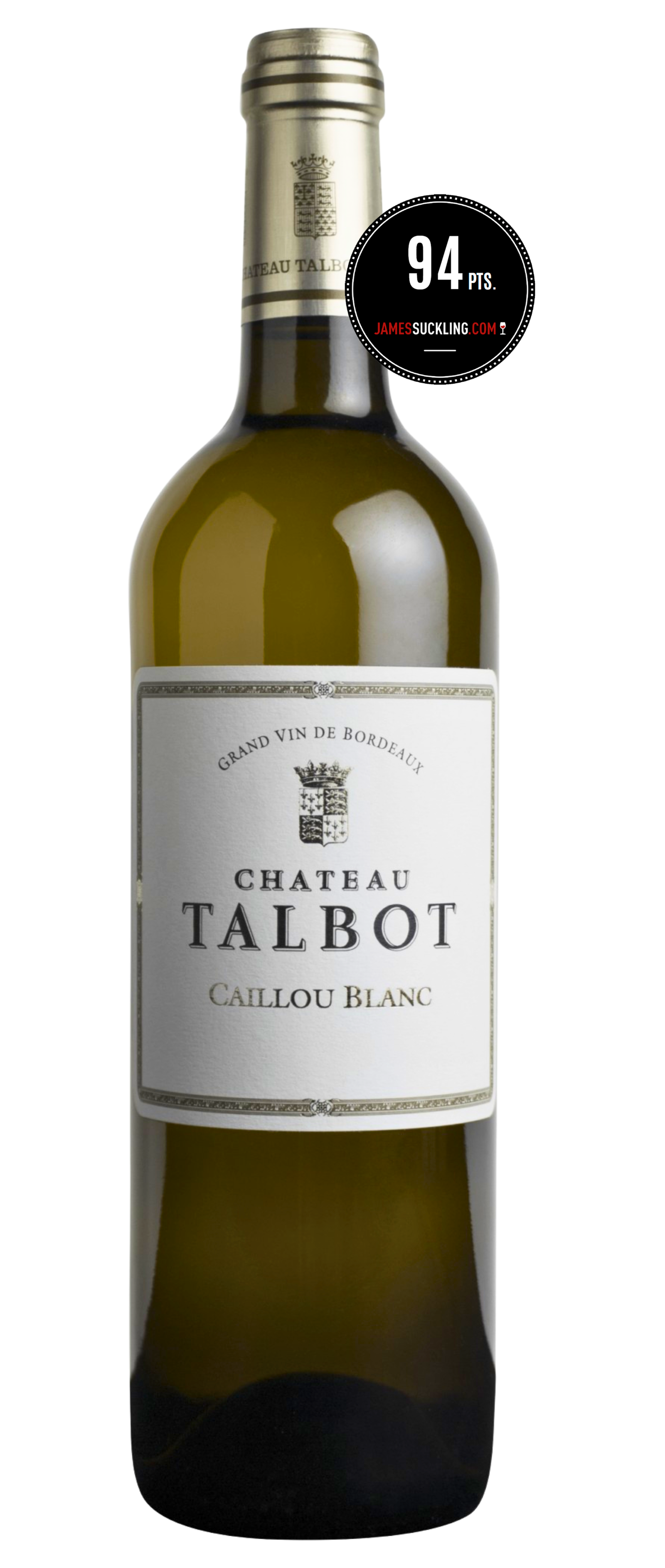 Château Talbot Caillou Blanc 2023 (JS: 94)