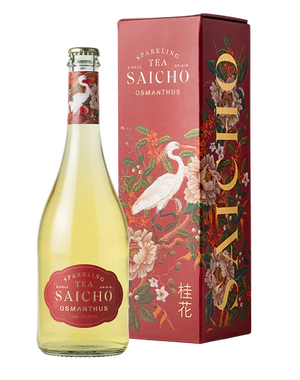 Saicho 'Osmanthus' Sparkling Cold Brewed Tea with Gift Box (0% Alc)