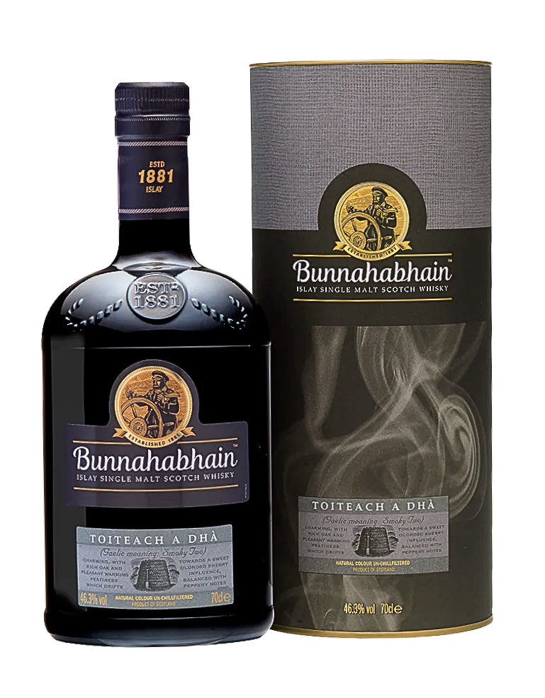 Bunnahabhain Toiteach A Dhà Single Malt Whisky 46.3% (Online Special)