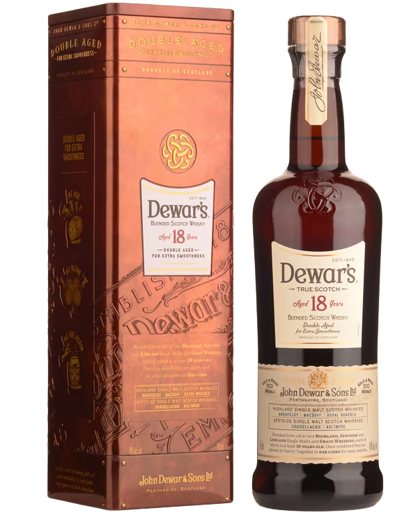 Dewar's 18 Year Old Blended Scotch Whisky