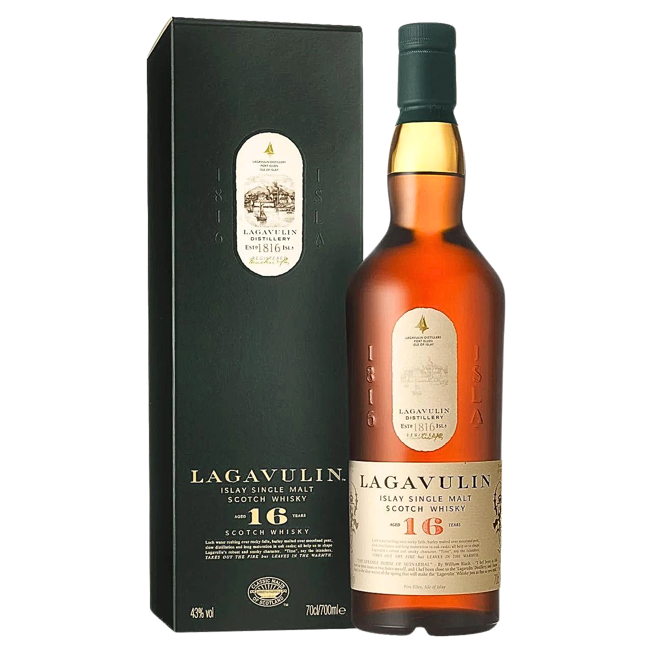 男人的浪漫 - 艾雷王 - 樂加維林 Lagavulin 16 Year Old Single Malt Scotch Whisky 43%