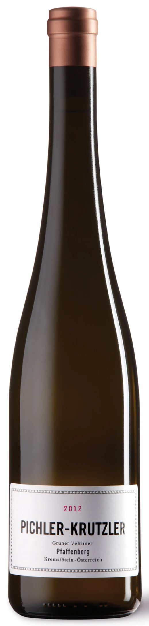 Pichler Krutzler Gruner Veltliner "Pfaffenberg" 2012 (RP:92)