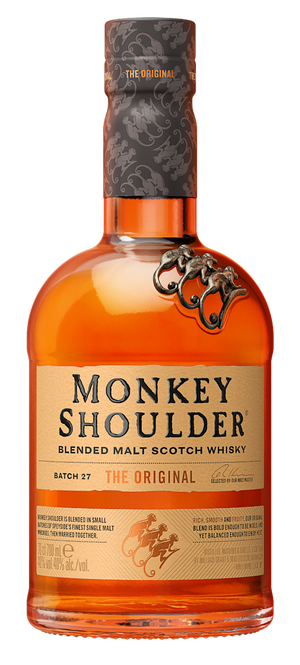 Monkey Shoulder Blended Malt Scotch Whisky (Cage Edition with Playing Cards)