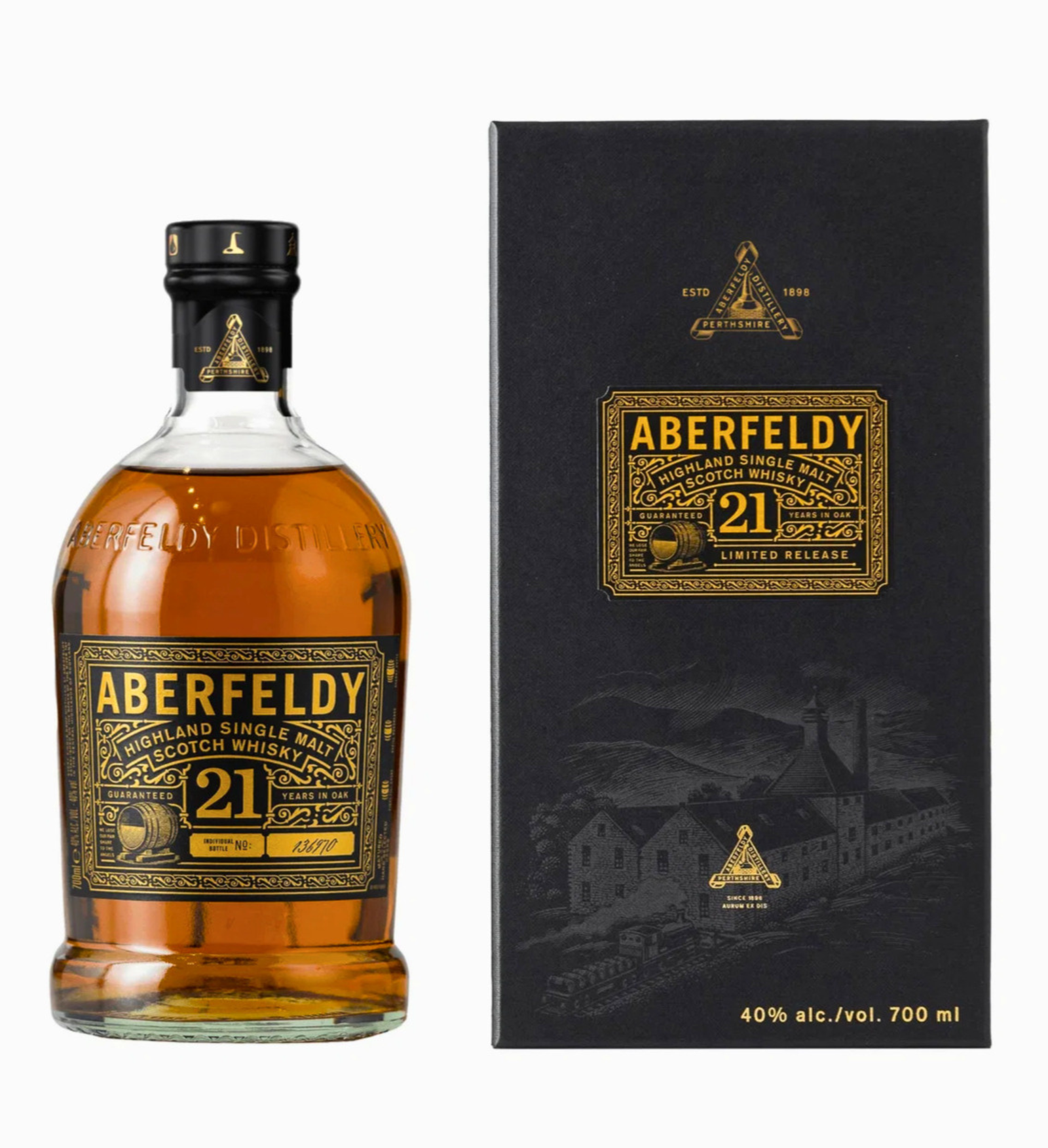 Aberfeldy 21 Year Old Scotch Whisky