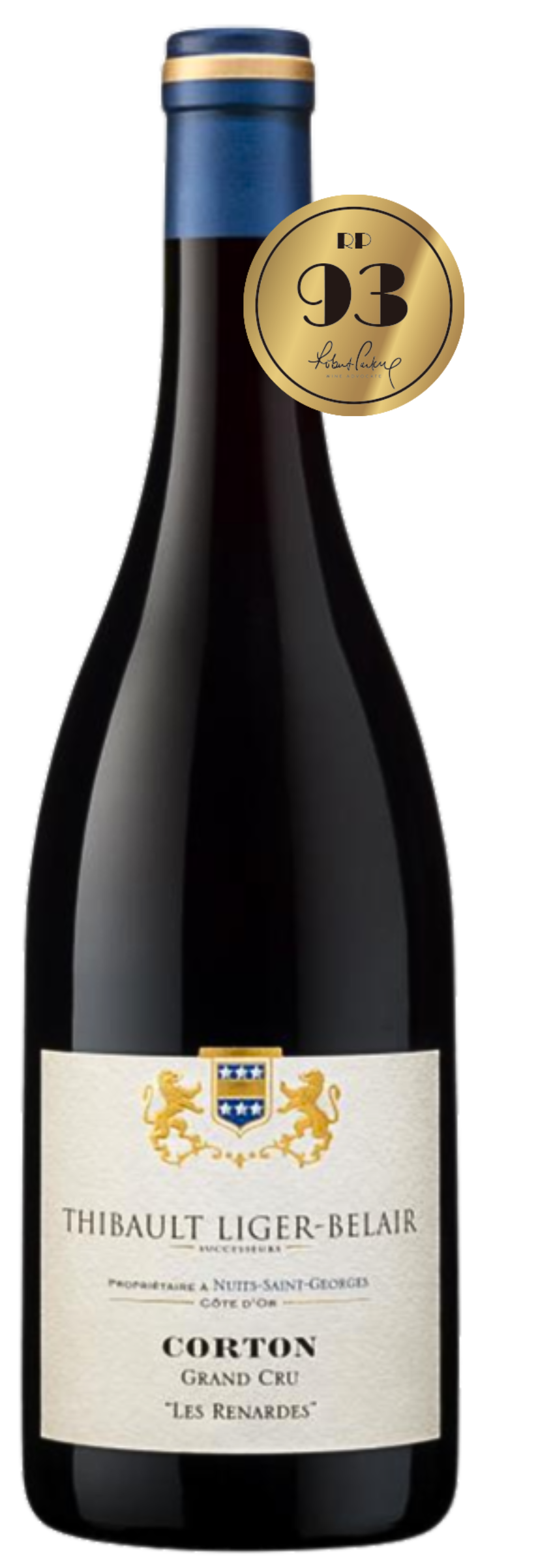 Thibault Liger-Belair Corton Grand Cru "Les Renardes" 2009 (RP:93)