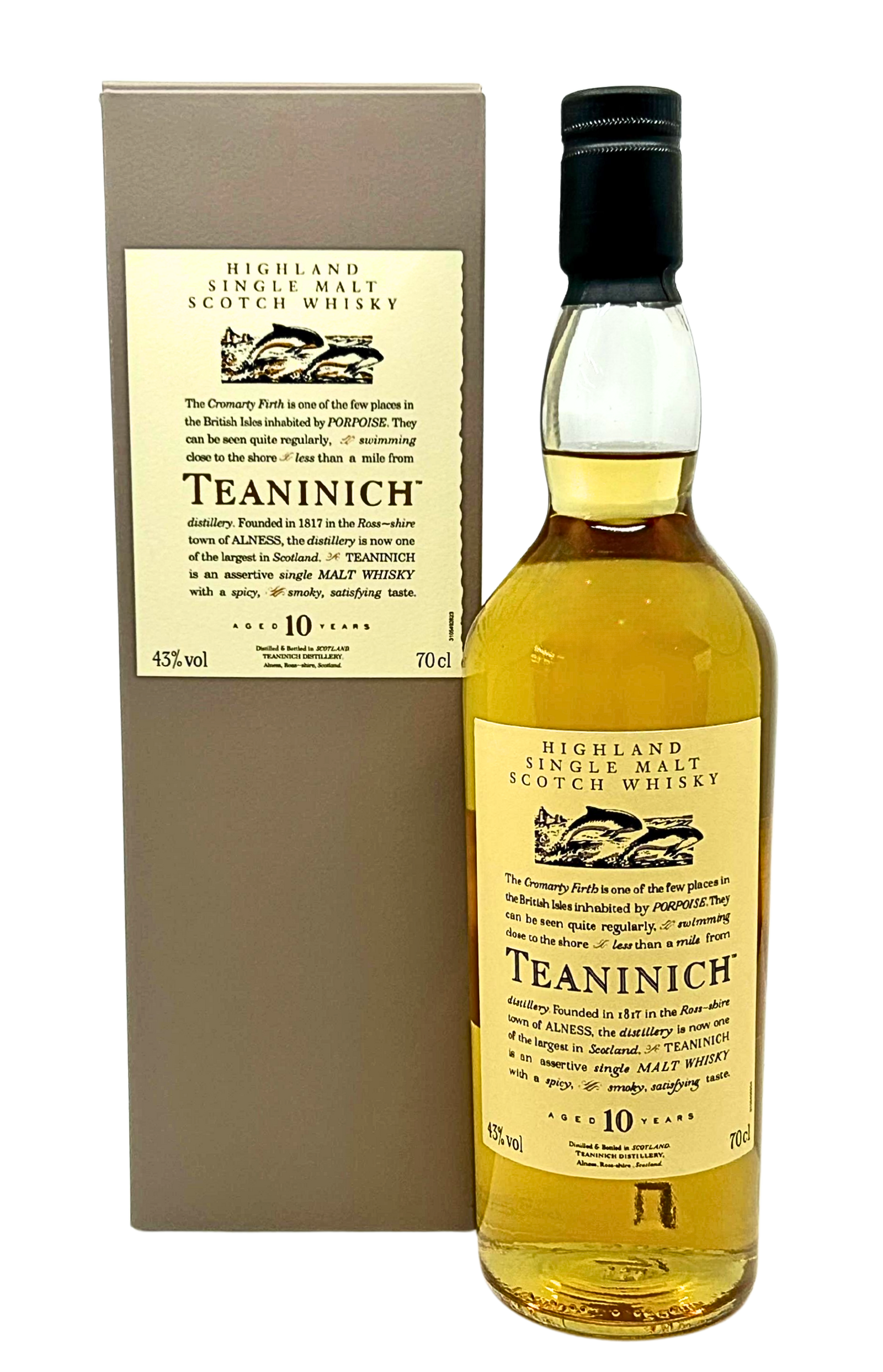Teaninich 10 Year Old Flora and Fauna Single Malt Scotch Whisky
