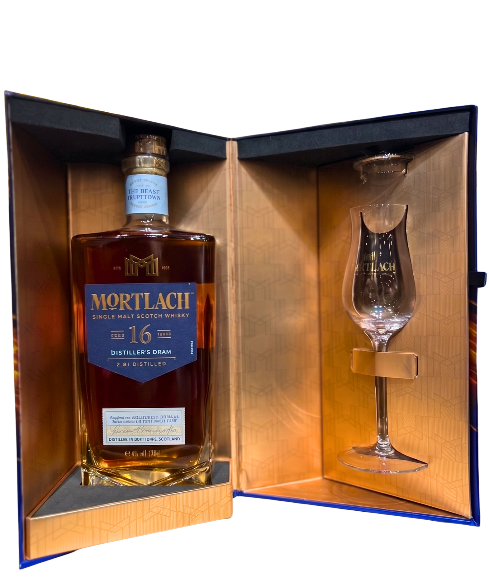 Mortlach 16 Year Old Gift Set with Tasting Glass & Lid