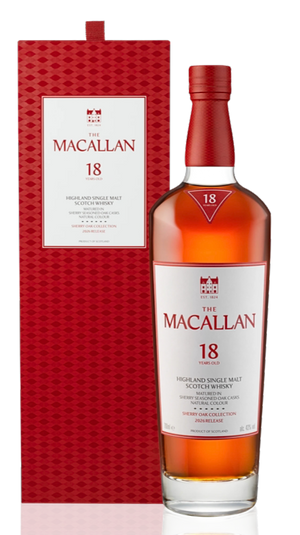 Macallan Sherry Oak 18 Year Old w/Box
