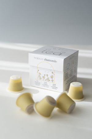 希臘有機草本茶膠囊 <br> Teapsule Organic Chamomile <br>洋甘菊 - 10 capsules