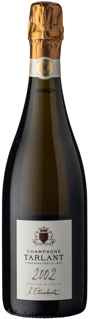 Champagne Tarlant L'Etincelante Brut Nature 2002 (RP:95+; JS:94)