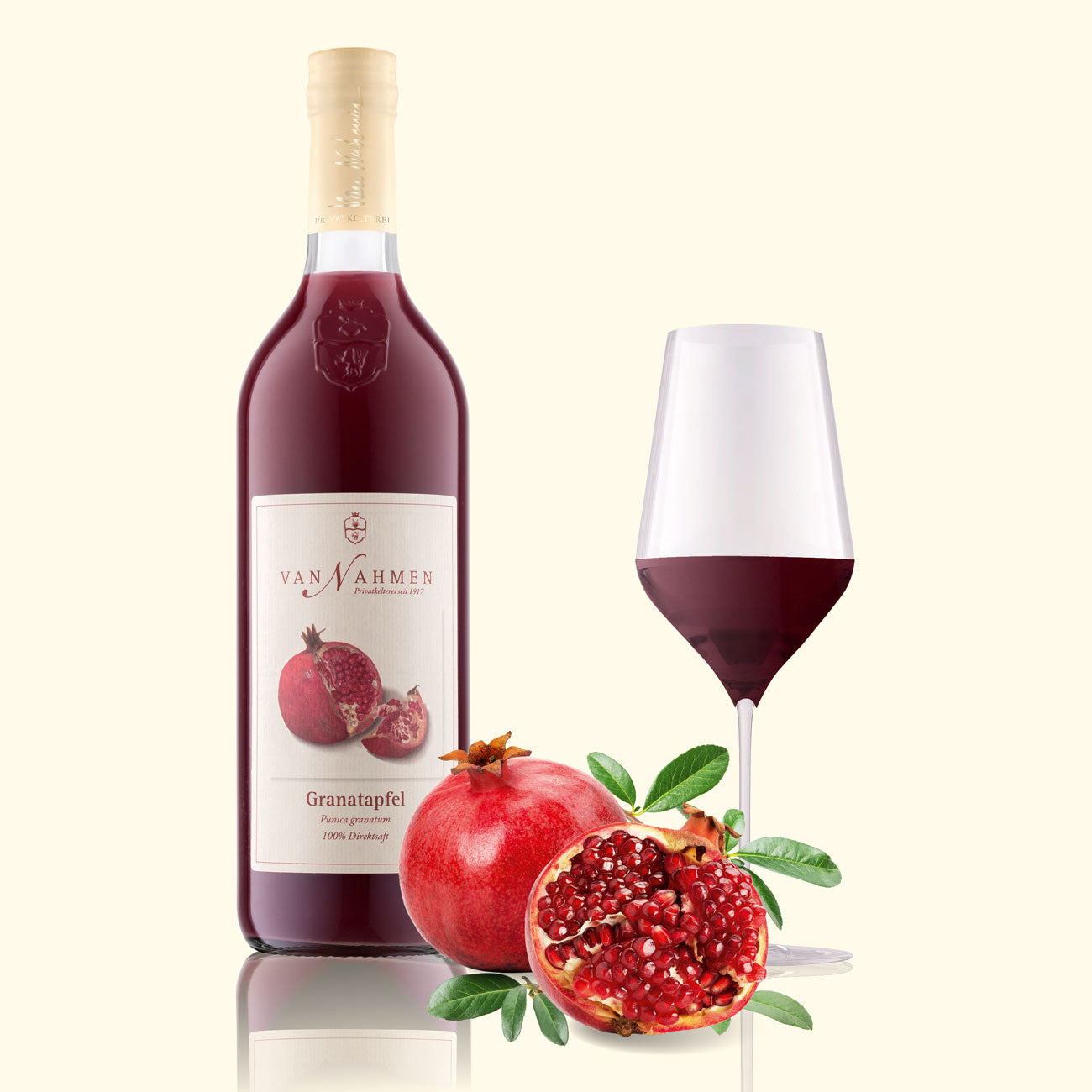 Van Nahmen Organic Pomegranate Juice (Alcohol Free)